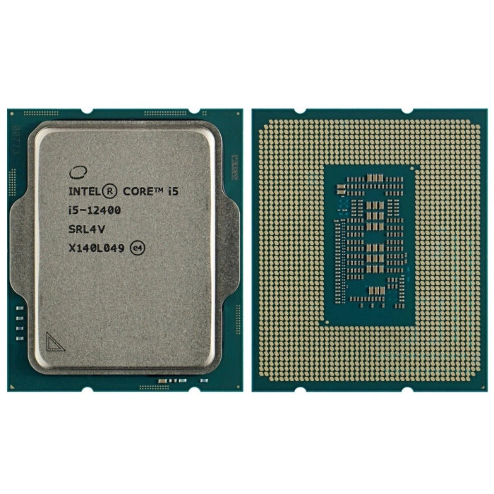 INTEL CORE i5 12400 18MB 6 Çekirdekli O/B UHD VGA 1700p Kutusuz+Fansız