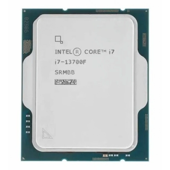 INTEL CORE i7 13700F 54MB 16çekirdekli VGA YOK 1700p 65w Kutusuz+Fansız