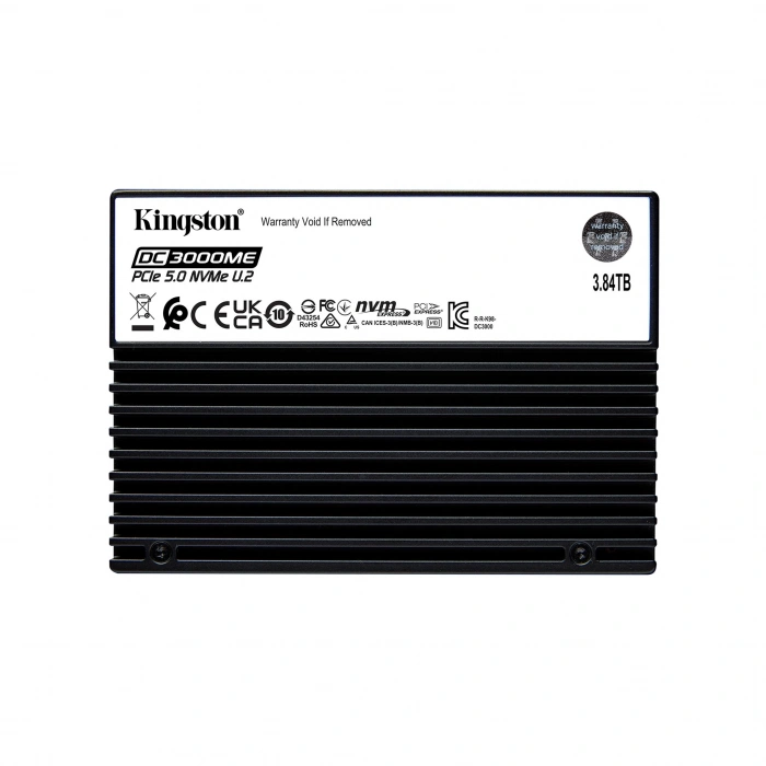 KINGSTON 3.84TB DC3000ME SEDC3000ME/3T8 14000-5800MB/s Enterprise U2 NVME Gen5 Disk