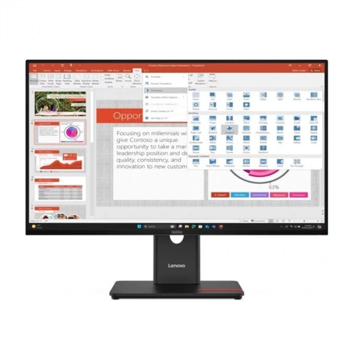 LENOVO 27 IPS ST27-40 64A5MAT6TK 4MS 120HZ HDMI-DP KURUMSAL MONİTÖR 1920X1080