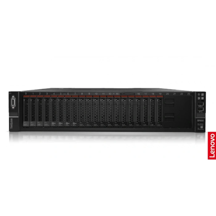 LENOVO SR650 V3 7D76A065EA SILVER 4510 32GB DD5 RDIMM-4x1.92TB SSD-1100W Rack Sunucu (12234)