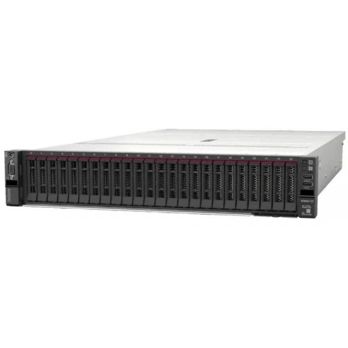 LENOVO SR650 V3 7D76A065EA SILVER 4510 32GB DD5 RDIMM-6x1.92TB SSD-1100W Rack Sunucu (12234)