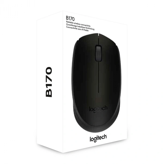 LOGITECH B170 Kablosuz Siyah Mouse (910-004798)