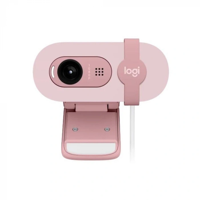 LOGITECH BRIO 100 1080p Dahili Mikrofonlu Webcam Pembe 960-001623