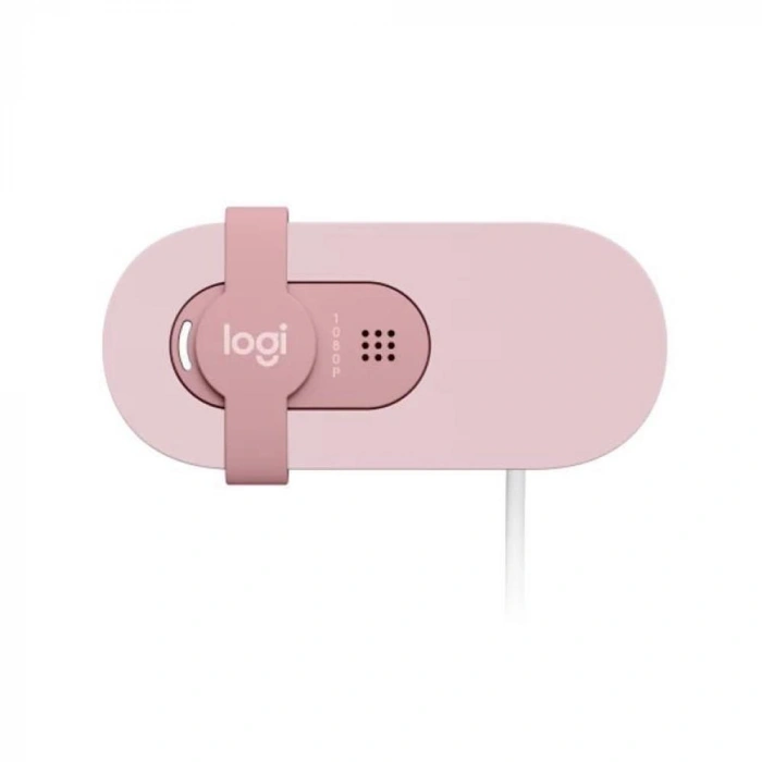 LOGITECH BRIO 100 1080p Dahili Mikrofonlu Webcam Pembe 960-001623