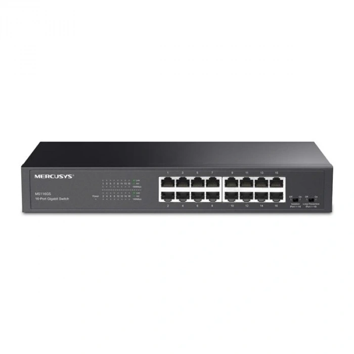 MERCUSYS 16port MS116GS GIGABIT YÖNETİLEMEZ SWITCH