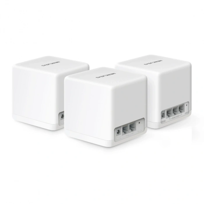 MERCUSYS HALO H60X 3P WIFI6 AX1500 Mesh Router 3lü paket