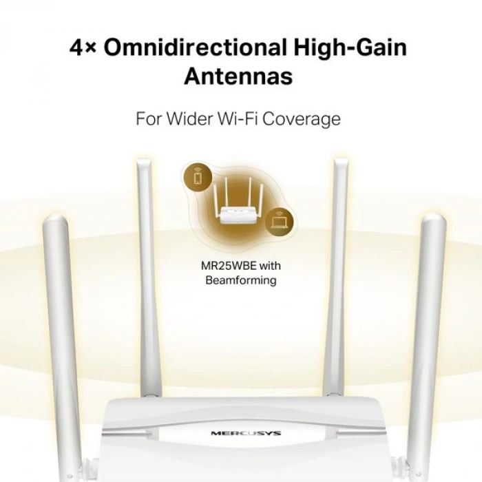 MERCUSYS MR25WBE WIFI7 BE3600 DUAL BAND ROUTER