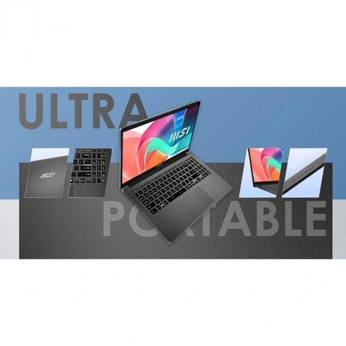 MSI 15.6 MODERN F13MG-631XTR I5-1334U 8GB DDR 512GB SSD FDOS