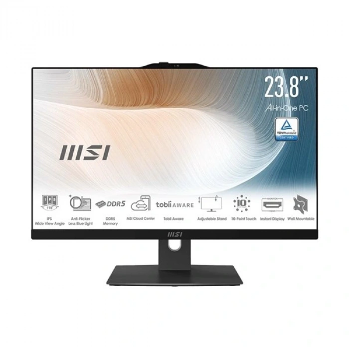 MSI 23.8 DOKUNMATIK MODERN AM242TP 12M-1678XTR01 CORE i5 1235U-16GB RAM-512GB NVME-FDOS