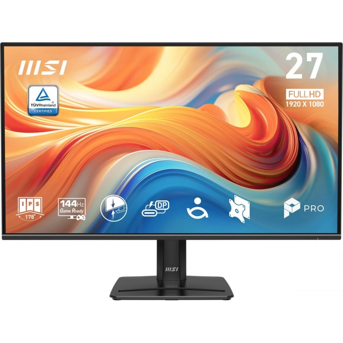 MSI 27 FLAT IPS PRO MP272 E14C 1ms 144Hz HDMI-DP TYPEC Ev Ofis Tipi Monitör 1920x1080
