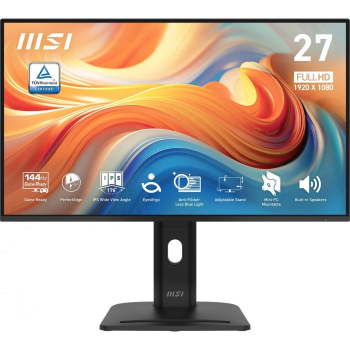 MSI 27 IPS PRO MP275PG E14 4MS 120HZ HDMI-DP Pivot Kurumsal Monirtör 1920x1080