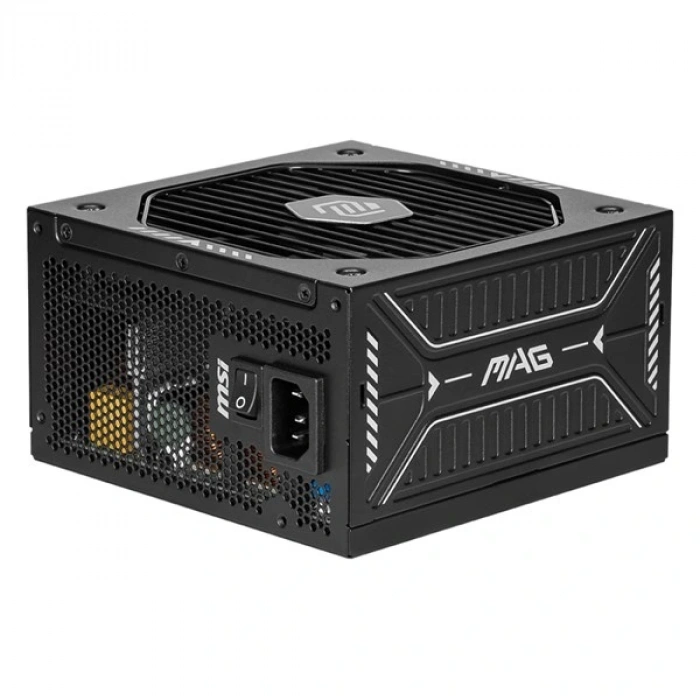 MSI 750W 80+ GOLD MAG A750GLS PCIE 5.1 POWER SUPPLY