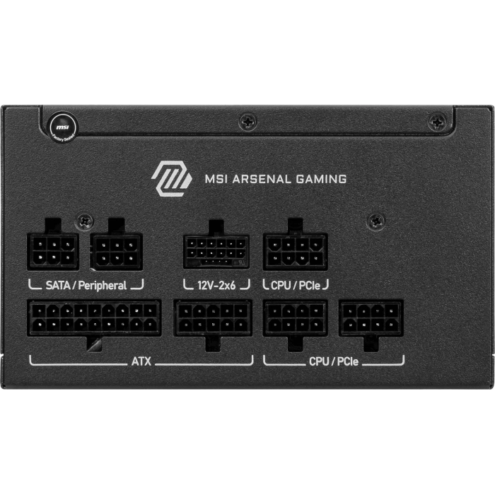 MSI 750W 80+ Gold MAG A750GLS PCIE5 Tam Modüler Power Supply
