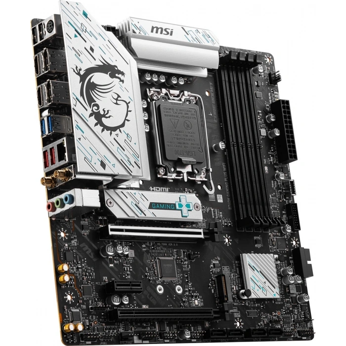 MSI B760M GAMING PLUS WIFI DDR5 HDMI-DP PCIE 4.0 1700p mATX