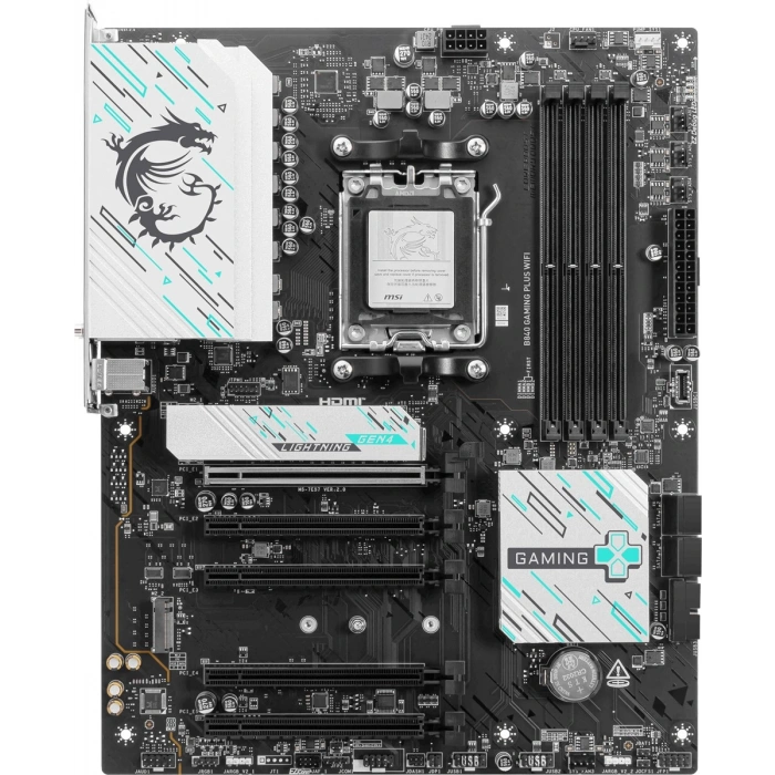 MSI B840 GAMING PLUS WIFI7 DDR5 HDMI-TYPEC PCIE 4.0 AM5 ATX