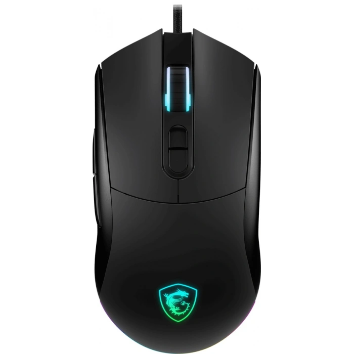 MSI GG Forge GM320 RGB 12800 DPI Kablolu Siyah Oyuncu Mouse