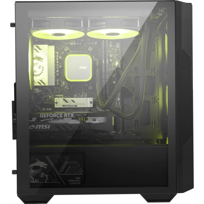 MSI MAG FORGE M110R AIRFLOW Gaming Micro ATX PC Kasası