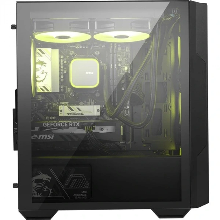 MSI MAG FORGE M110R AIRFLOW GAMING-MID-TOWER PC KASASI