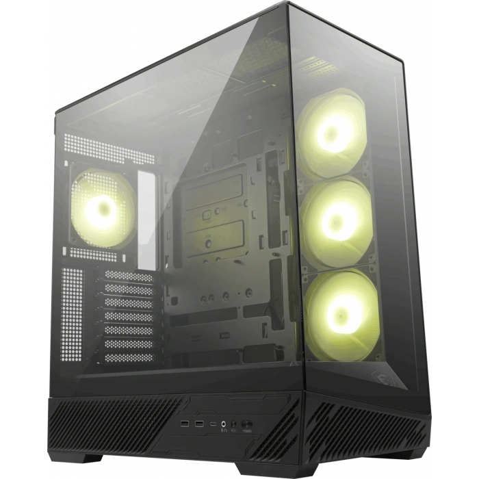 MSI MAG PANO 130R PZ PANORAMIK GAMING MID-TOWER PC KASASI SİYAH