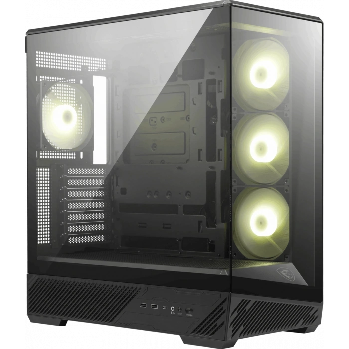MSI MAG PANO 130R PZ PANORAMIK GAMING MID-TOWER PC KASASI SİYAH