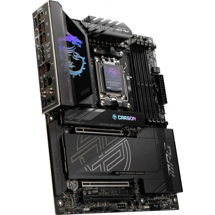 MSI MPG X870E CARBON WIFI7 DDR5 HDMI-DP TYPEC PCIE 5.0 AM5 ATX