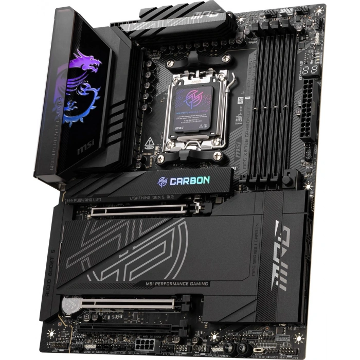 MSI MPG X870E CARBON WIFI7 DDR5 HDMI-DP TYPEC PCIE 5.0 AM5 ATX