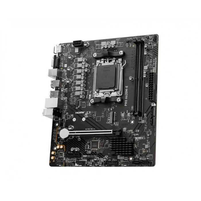 MSI PRO A620M-E DDR5 HDMI PCIE 4.0 AM5 mATX