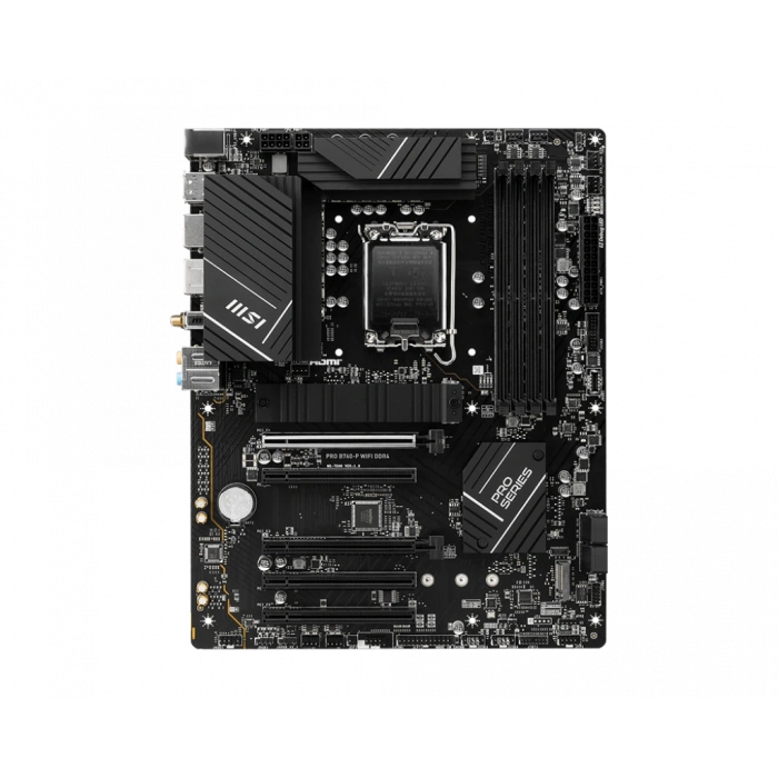 MSI PRO B760-P WIFI6E DDR4 HDMI-DP TYPEC PCIE 4.0 1700p ATX