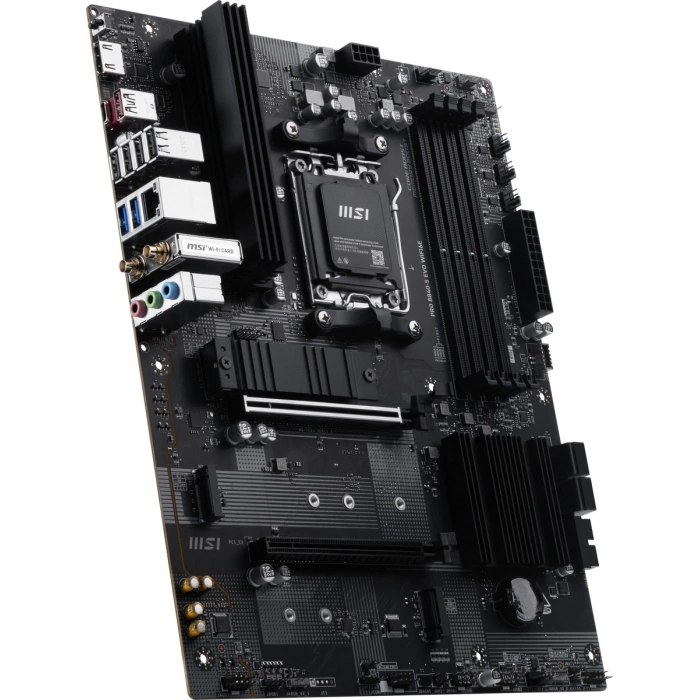 MSI PRO B840-S EVO WIFI6E DDR5 HDMI-TYPEC PCIE 4.0 AM5 ATX