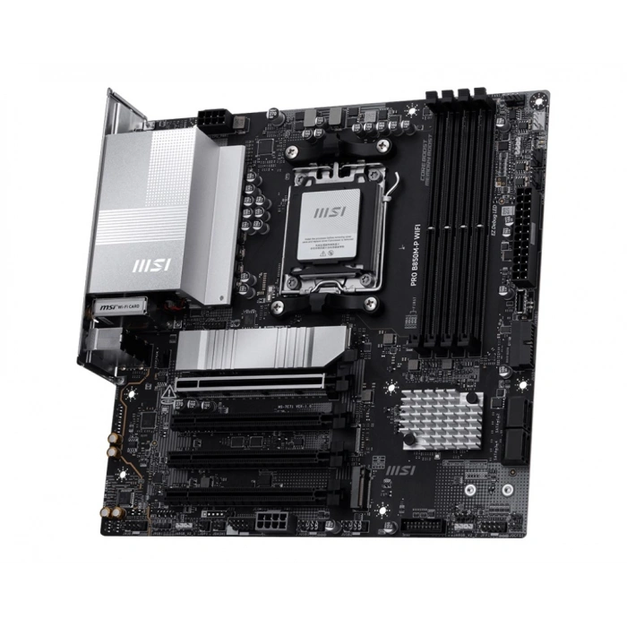 MSI PRO B850M-P WIFI DDR5 HDMI-DP PCIE 5.0 AM5 MATX
