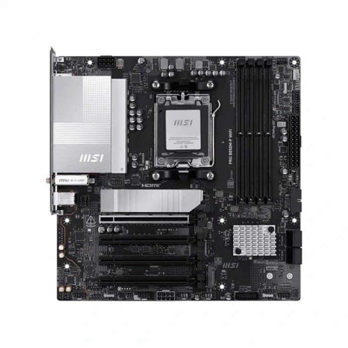 MSI PRO B850M-P WIFI7 DDR5 HDMI-DP PCIE 5.0 AM5 MATX