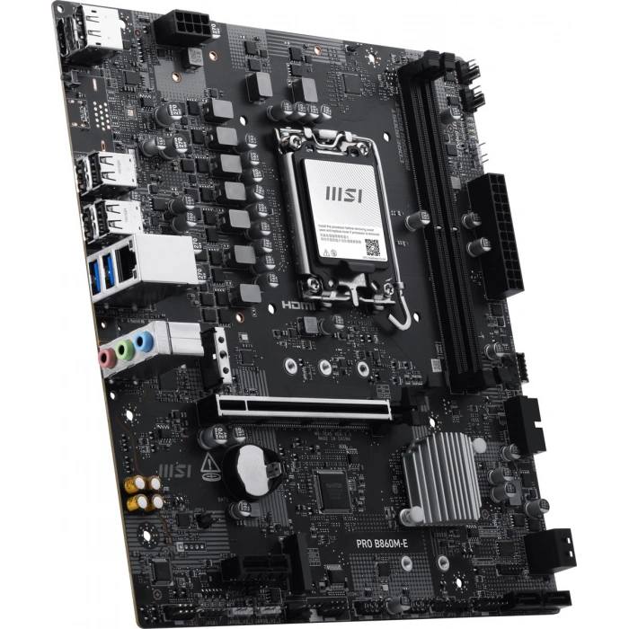 MSI PRO B860M-E DDR5 HDMI-DP PCIE 5.0 1851p mATX