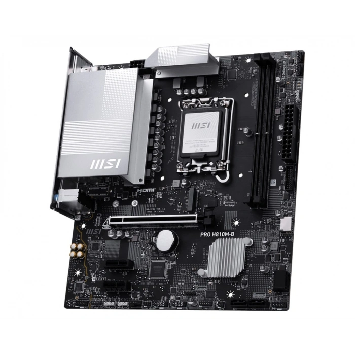 MSI PRO H810M-B DDR5 HDMI-DP PCIE 4.0 1851p mATX