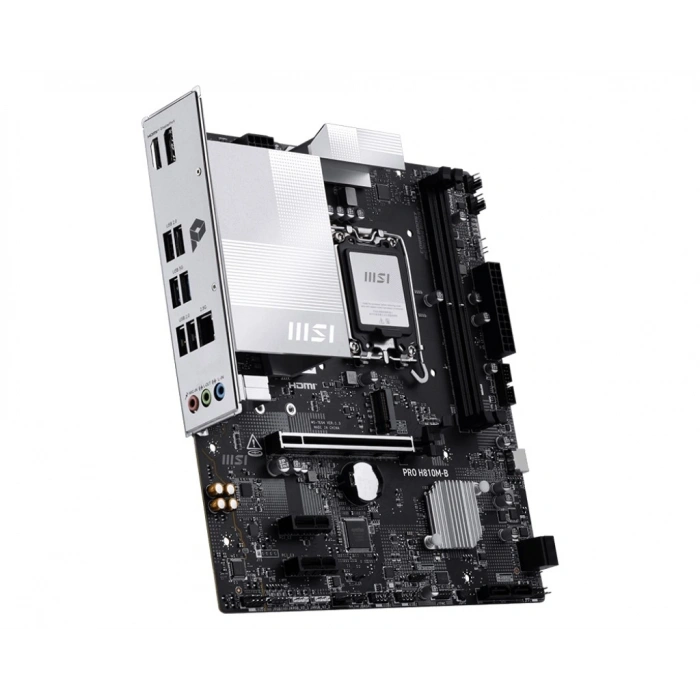 MSI PRO H810M-B DDR5 HDMI-DP PCIE 4.0 1851p mATX