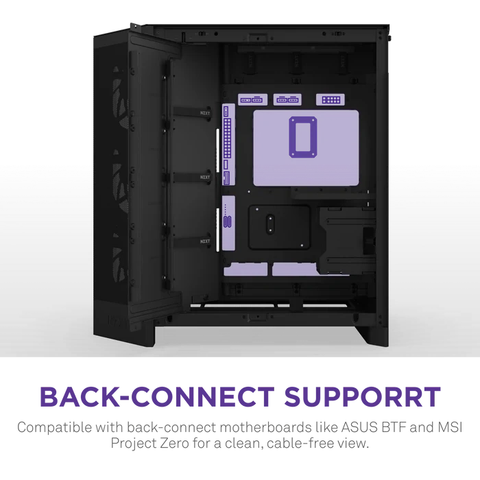 NZXT H9 FLOW CM-H92FB-01 Gaming Mid Tower PC Kasası