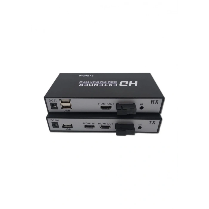 ODS 20KM Hdmı-Usb KVM Fiber Extender