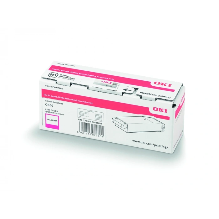 OKI C650 / C651 Macenta Orijinal Toner Kartuşu (6.000 Sayfa) - 9006128