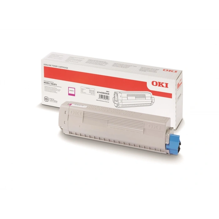 OKI MC853 / MC873 Macenta Orijinal Toner Kartuşu (7.300 Sayfa) - 45862838