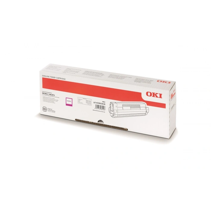 OKI MC853 / MC873 Macenta Orijinal Toner Kartuşu (7.300 Sayfa) - 45862838