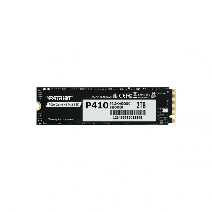PATRIOT P410 2TB 5000/4500MB/s M2 PCIe GEN4 NVME SSD P410P2TBM28H