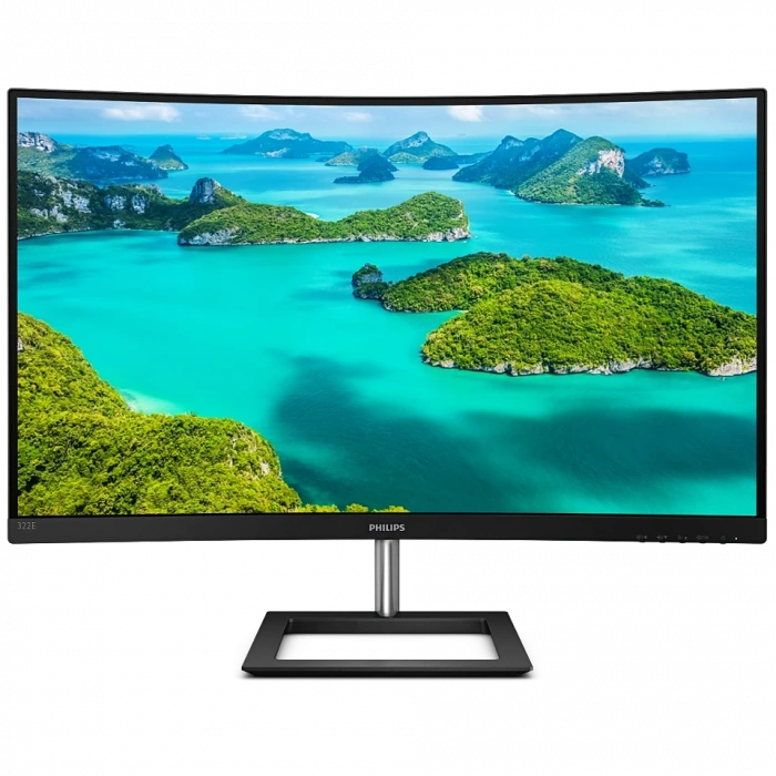 PHILIPS 31.5 VA 322E1C-00 4MS 75Hz HDMI-DP Kavisli Monitör (1920 X 1080)