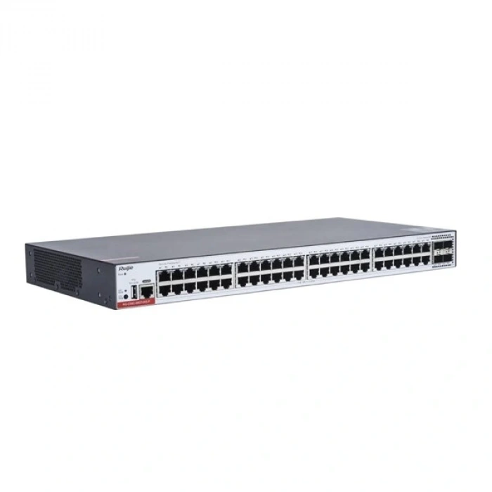RUIJIE 48port RG-CS83-48GT4XS-P GIGABIT 4-10GBE SFP+ 405W LAYER3 YÖNETİLEBİLİR POE SWITCH