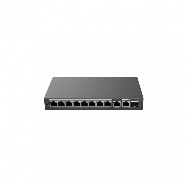 RUIJIE 8port PoE 120w 1-SFP Gigabit Yönetilebilir Switch RG-ES210GS-P