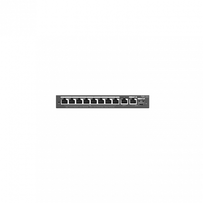 RUIJIE 8port PoE 120w 1-SFP Gigabit Yönetilebilir Switch RG-ES210GS-P