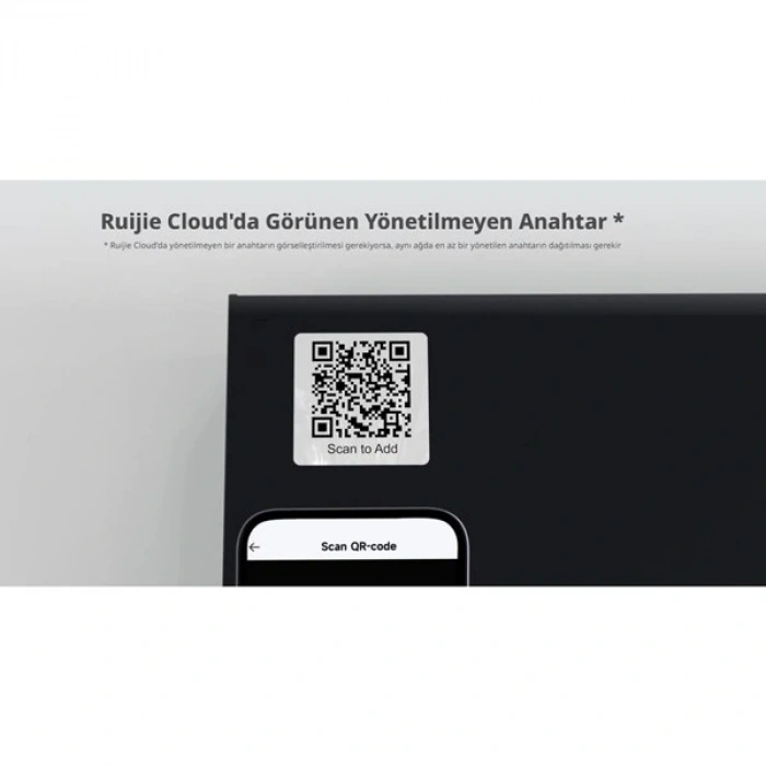 RUIJIE 8port RG-ES110FG-P 10//100 2-UPLINK 110W YÖNETİLEMEZ POE SWITCH