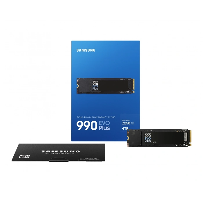 SAMSUNG 4TB 990 EVO PLUS MZ-V9S4T0BW 7250- 6300MB/s M2 NVME GEN4 Disk