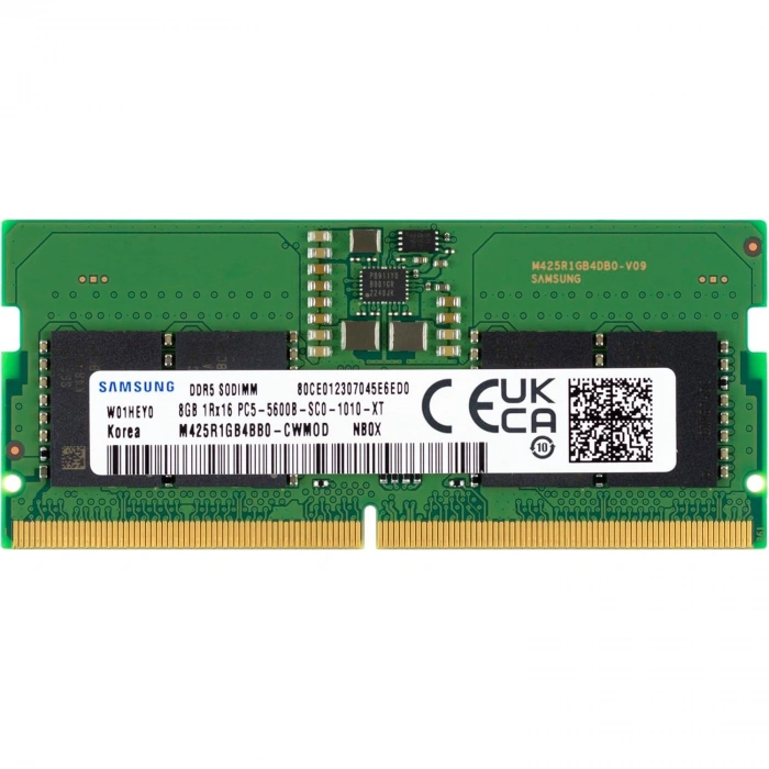 SAMSUNG 8GB 5600MHz DDR5 NOTEBOOK RAM BULK M425R1GB4BB0