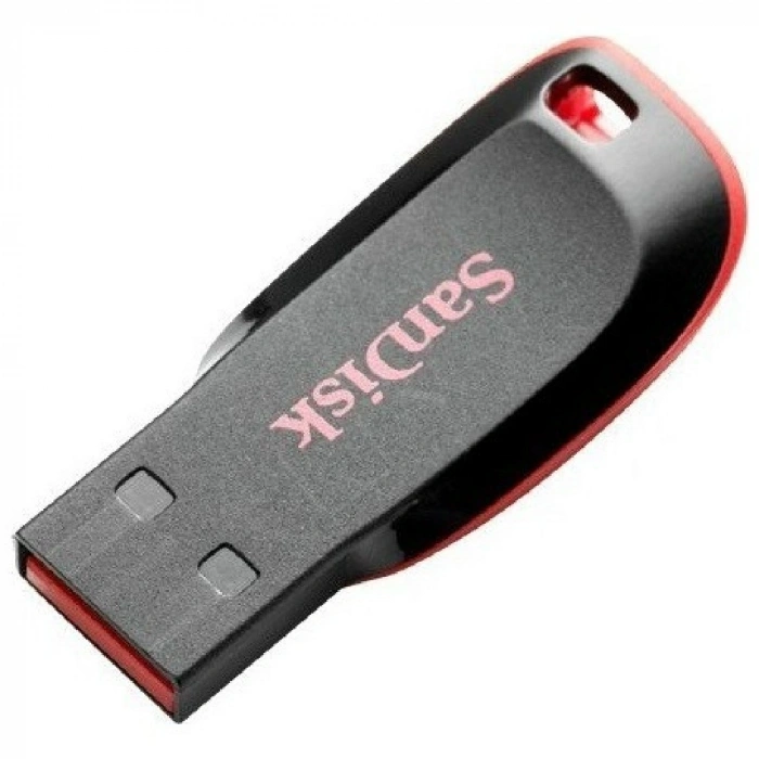SANDISK 16GB Cruzer Blade SDCZ50-016G-B35 USB 2.0 Kırmızı/Siyah Flash Bellek