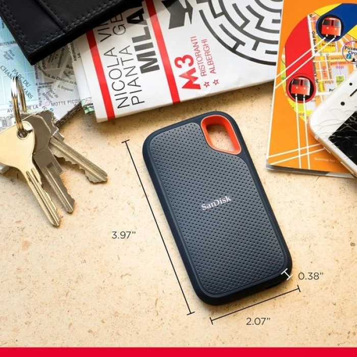 SANDISK 8TB EXTREME v2 SDSSDE61-8T00-G25 TYPEC SSD HARİCİ DİSK